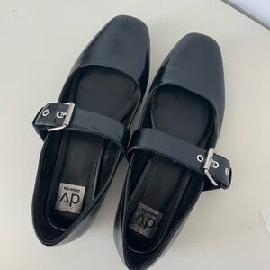 Dolce Vita Black Patent Mary Jane Flats